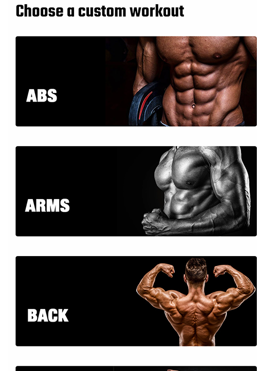 FitFirst App Screenshot 2