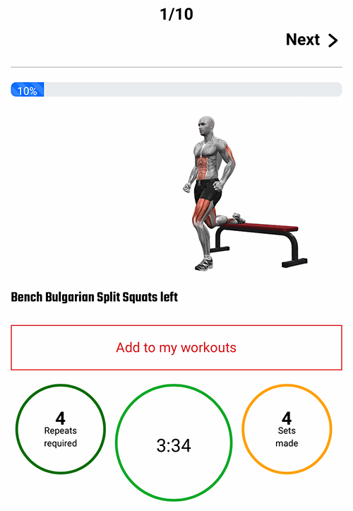 FitFirst App Screenshot 7